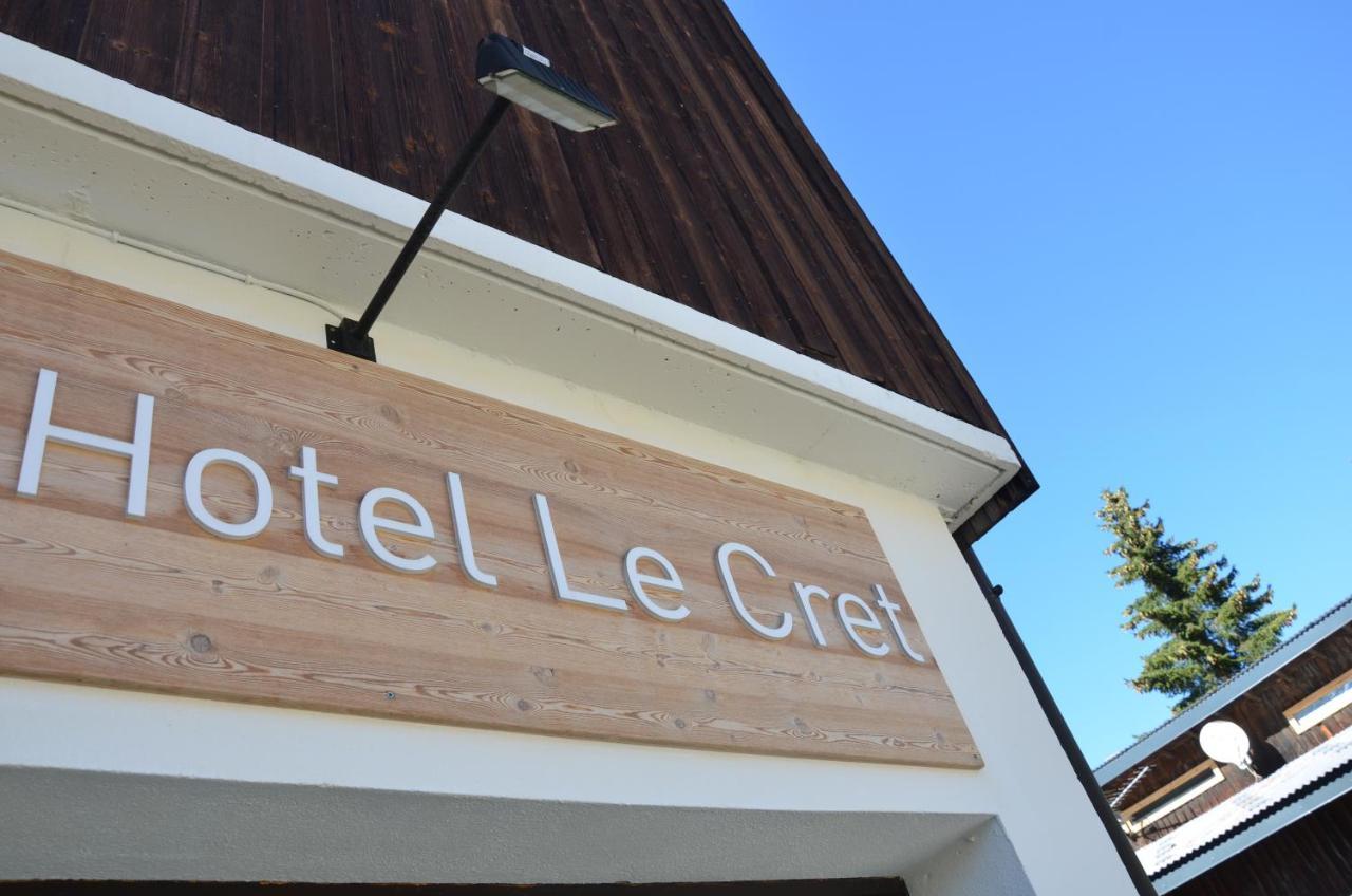 Hotel Le Cret Les Deux Alpes Exterior foto